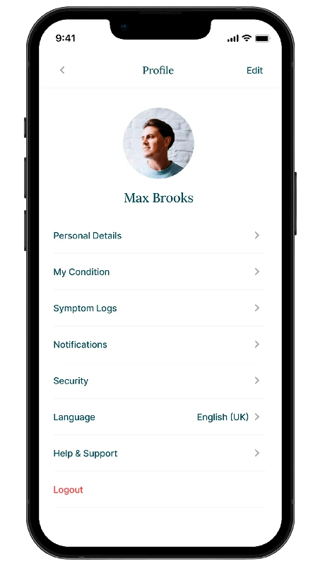 Original Feather health profile concept
